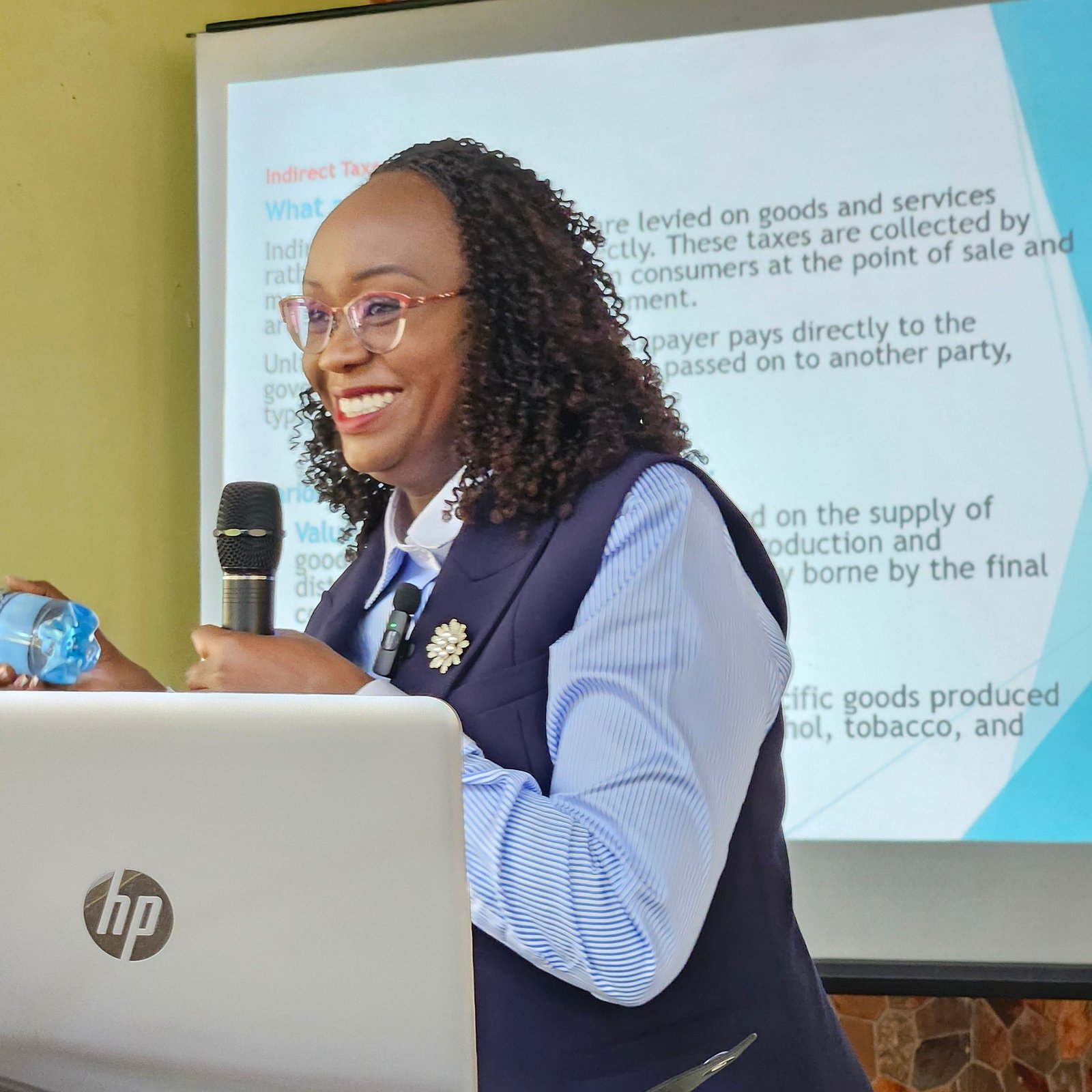 Speaking to CEOs at Bluepost Thika